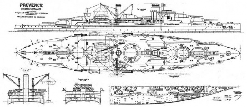 Иллюстрация к книге — Линейные корабли типа “Бретань” (1912-1953) [pic_25.jpg]