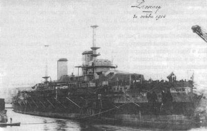 Иллюстрация к книге — Линейные корабли типа “Бретань” (1912-1953) [pic_48.jpg]