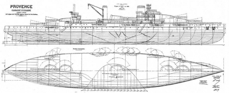 Иллюстрация к книге — Линейные корабли типа “Бретань” (1912-1953) [pic_6.jpg]