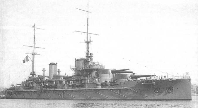 Иллюстрация к книге — Линейные корабли типа “Бретань” (1912-1953) [pic_79.jpg]