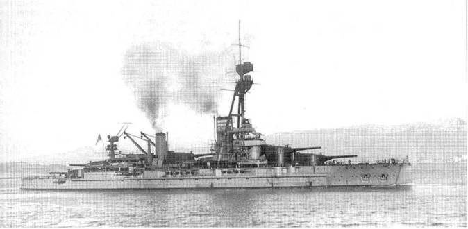 Иллюстрация к книге — Линейные корабли типа “Бретань” (1912-1953) [pic_81.jpg]