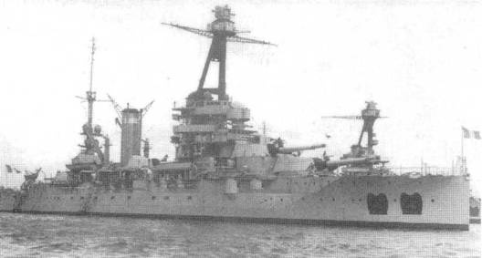 Иллюстрация к книге — Линейные корабли типа “Бретань” (1912-1953) [pic_92.jpg]