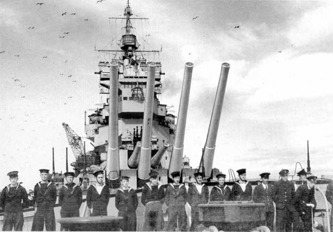 Иллюстрация к книге — Линейные корабли типа “Кинг Джордж V”. 1937-1958 гг. [pic_101.jpg]