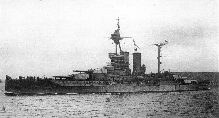 Иллюстрация к книге — Линейные корабли типа “Куин Элизабет” [img_107.jpg]