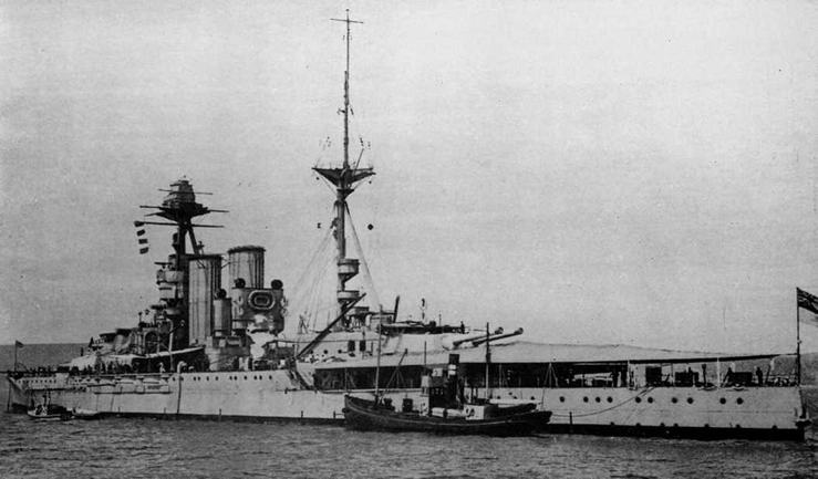 Иллюстрация к книге — Линейные корабли типа “Куин Элизабет” [img_108.jpg]