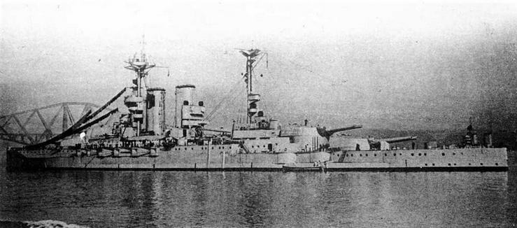 Иллюстрация к книге — Линейные корабли типа “Куин Элизабет” [img_112.jpg]