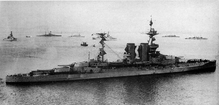 Иллюстрация к книге — Линейные корабли типа “Куин Элизабет” [img_114.jpg]