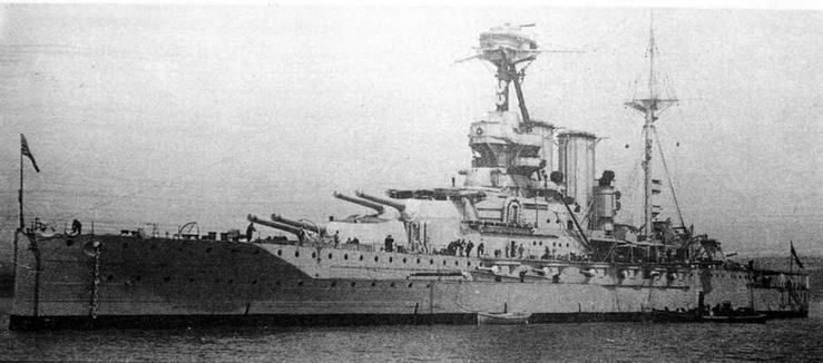 Иллюстрация к книге — Линейные корабли типа “Куин Элизабет” [img_121.jpg]