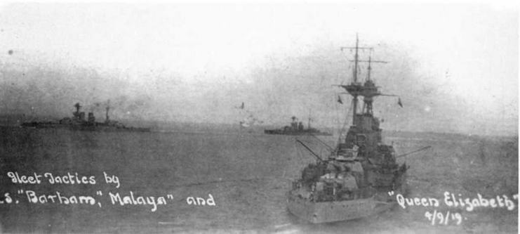 Иллюстрация к книге — Линейные корабли типа “Куин Элизабет” [img_136.jpg]