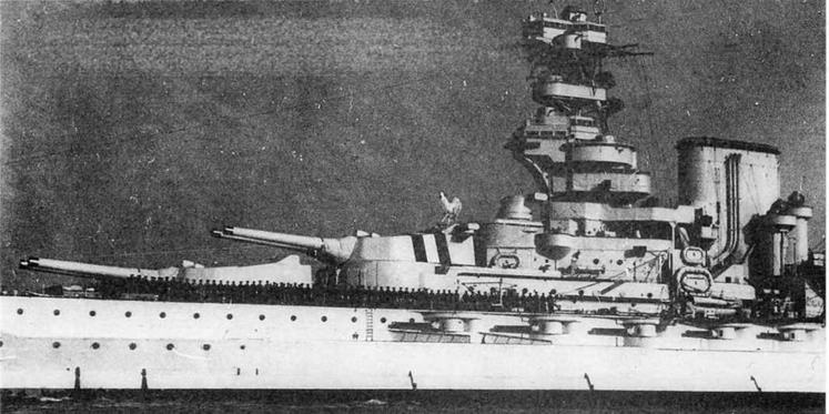 Иллюстрация к книге — Линейные корабли типа “Куин Элизабет” [img_145.jpg]