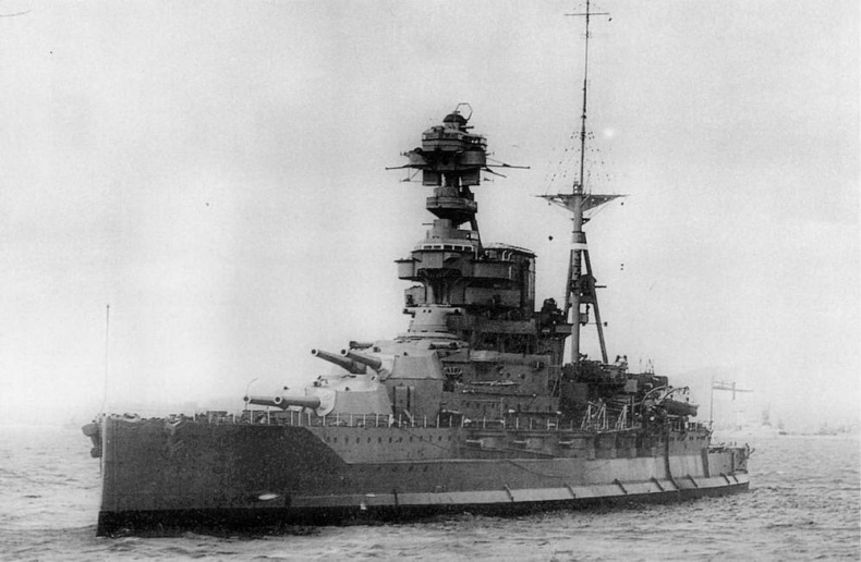 Иллюстрация к книге — Линейные корабли типа “Куин Элизабет” [img_152.jpg]