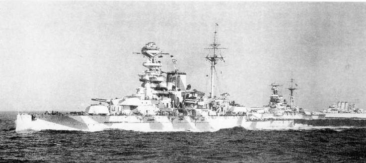 Иллюстрация к книге — Линейные корабли типа “Куин Элизабет” [img_173.jpg]