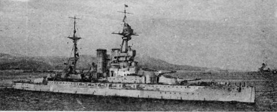 Иллюстрация к книге — Линейные корабли типа “Куин Элизабет” [img_34.jpg]