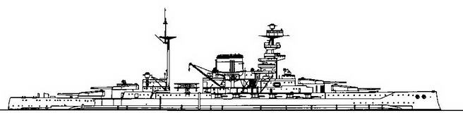 Иллюстрация к книге — Линейные корабли типа “Куин Элизабет” [img_56.jpg]