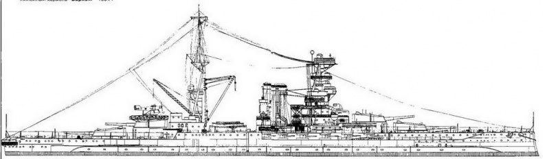 Иллюстрация к книге — Линейные корабли типа “Куин Элизабет” [img_57.jpg]