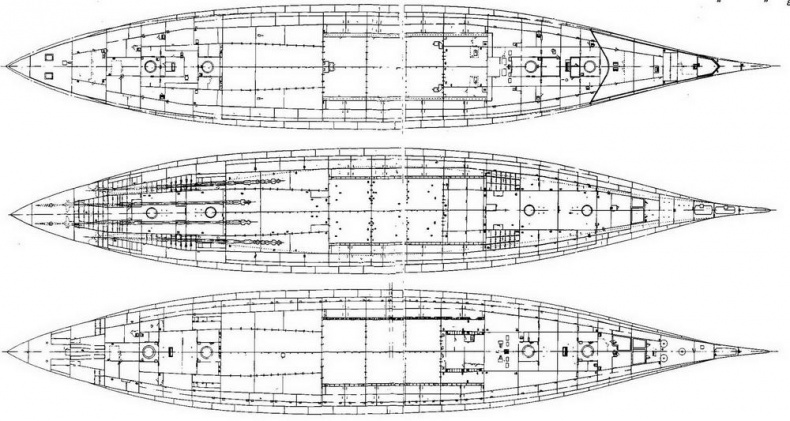 Иллюстрация к книге — Линейные корабли типа “Куин Элизабет” [img_61.jpg]
