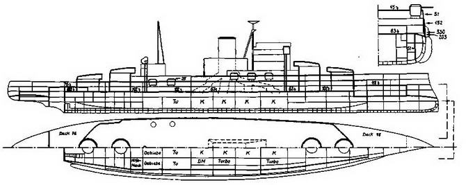 Иллюстрация к книге — Линейные корабли типа “Куин Элизабет” [img_66.jpg]