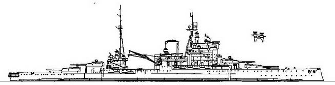Иллюстрация к книге — Линейные корабли типа “Куин Элизабет” [img_73.jpg]