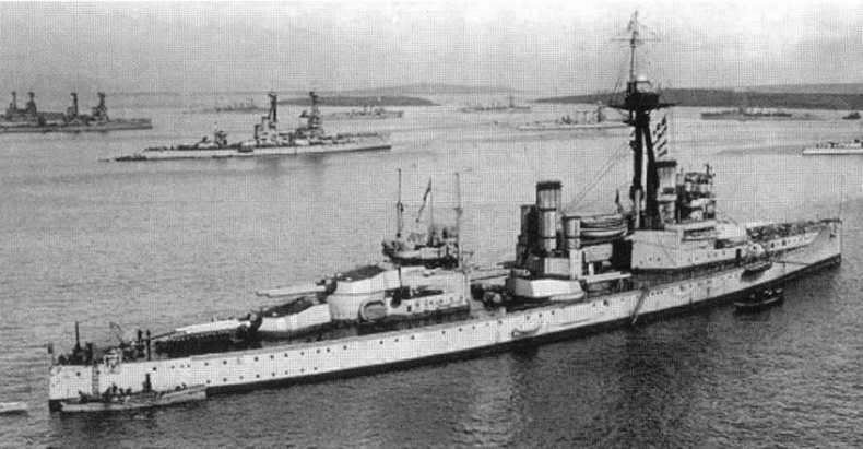 Иллюстрация к книге — Линейные корабли типа “Нептун”. 1909-1928 гг. [img_118.jpg]