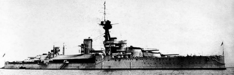 Иллюстрация к книге — Линейные корабли типа “Орион”. 1908-1930 гг. [img_115.jpg]