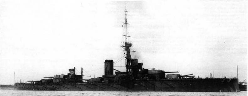 Иллюстрация к книге — Линейные корабли типа “Орион”. 1908-1930 гг. [img_131.jpg]