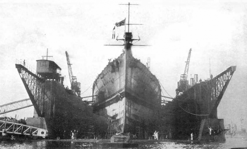 Иллюстрация к книге — Линейные корабли типа “Орион”. 1908-1930 гг. [img_136.jpg]