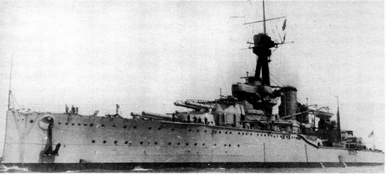 Иллюстрация к книге — Линейные корабли типа “Орион”. 1908-1930 гг. [img_139.jpg]