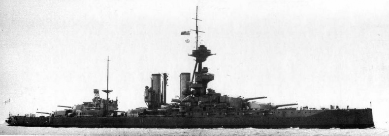 Иллюстрация к книге — Линейные корабли типа “Орион”. 1908-1930 гг. [img_162.jpg]