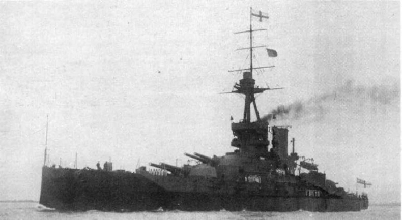 Иллюстрация к книге — Линейные корабли типа “Орион”. 1908-1930 гг. [img_166.jpg]