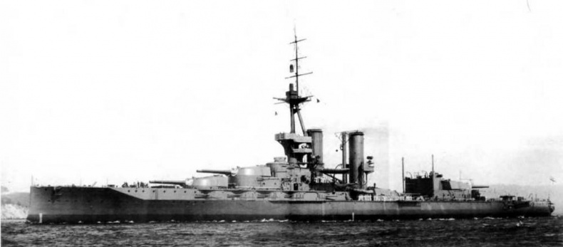 Иллюстрация к книге — Линейные корабли типа “Орион”. 1908-1930 гг. [img_168.jpg]