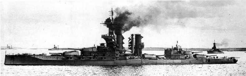 Иллюстрация к книге — Линейные корабли типа “Орион”. 1908-1930 гг. [img_178.jpg]