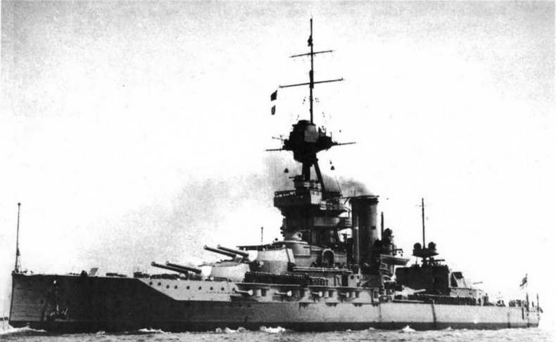 Иллюстрация к книге — Линейные корабли типа “Орион”. 1908-1930 гг. [img_182.jpg]