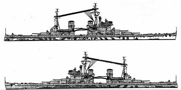 Иллюстрация к книге — Линейные корабли типа «Кинг Джордж V» [img_23.jpg]