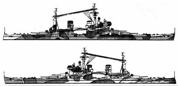 Иллюстрация к книге — Линейные корабли типа «Кинг Джордж V» [img_24.jpg]