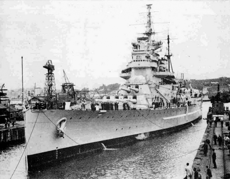 Иллюстрация к книге — Линейные корабли типа «Кинг Джордж V» [img_46.jpg]