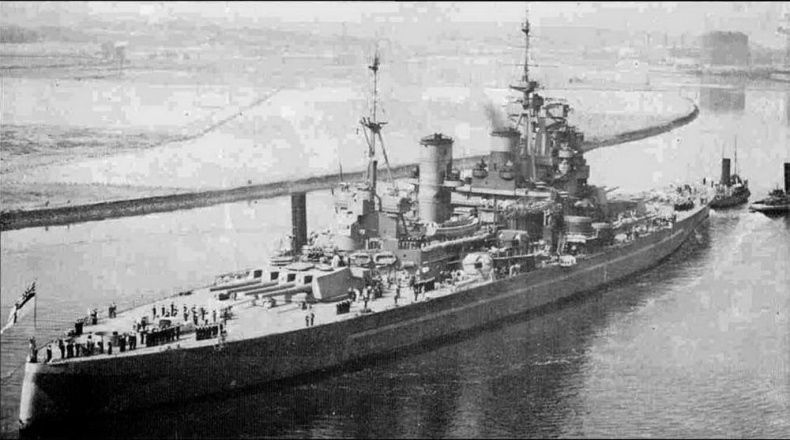 Иллюстрация к книге — Линейные корабли типа «Кинг Джордж V» [img_53.jpg]