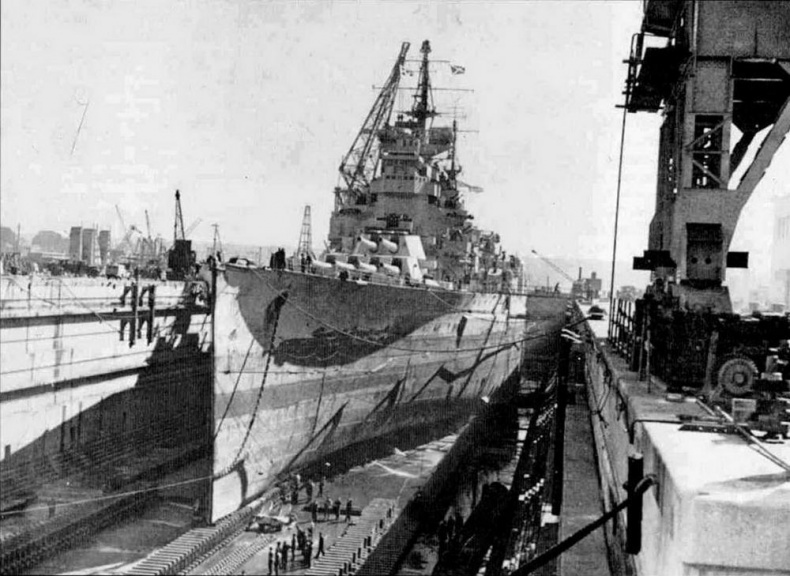 Иллюстрация к книге — Линейные корабли типа «Кинг Джордж V» [img_62.jpg]