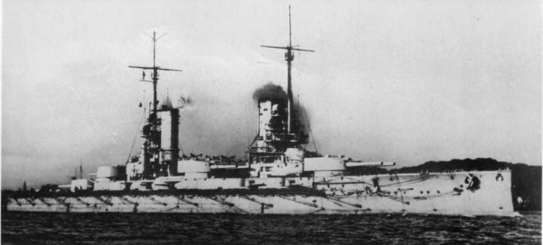 Иллюстрация к книге — Линейные корабли типов “Кайзер” и “Кениг”. 1909-1918 гг. [img_114.jpg]