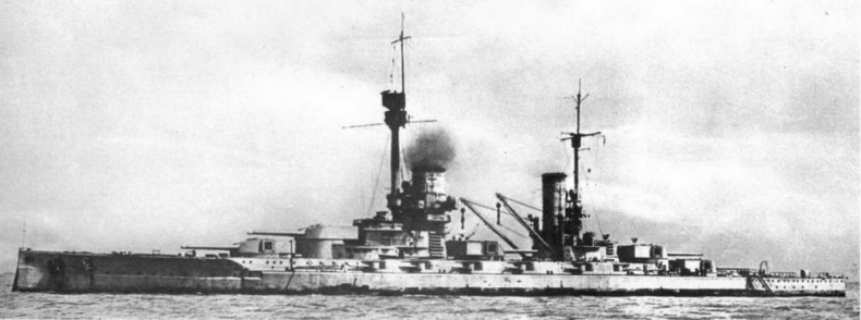 Иллюстрация к книге — Линейные корабли типов “Кайзер” и “Кениг”. 1909-1918 гг. [img_118.jpg]