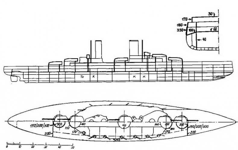 Иллюстрация к книге — Линейные корабли типов “Кайзер” и “Кениг”. 1909-1918 гг. [img_7.jpg]