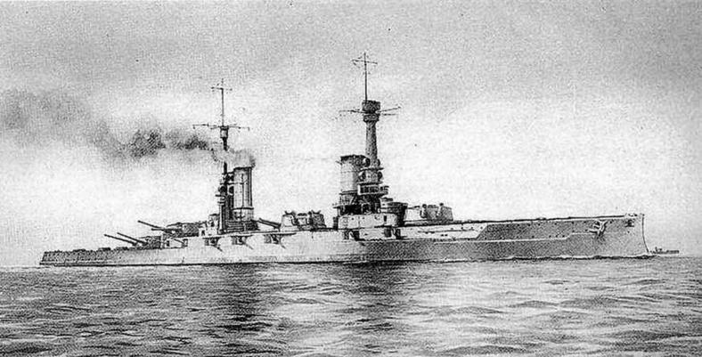 Иллюстрация к книге — Линейные корабли типов “Кайзер” и “Кениг”. 1909-1918 гг. [img_85.jpg]