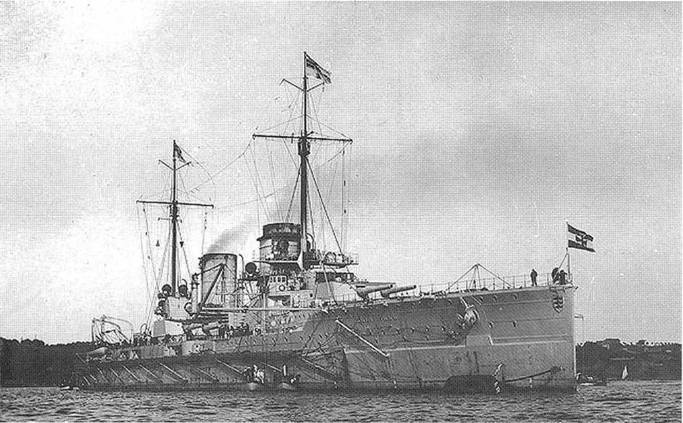 Иллюстрация к книге — Линейные крейсера “Фон дер Танн”, “Мольтке”, “Гебен” и “Зейдлиц”. 1907-1918 гг. [any2fbimgloader141.jpg]