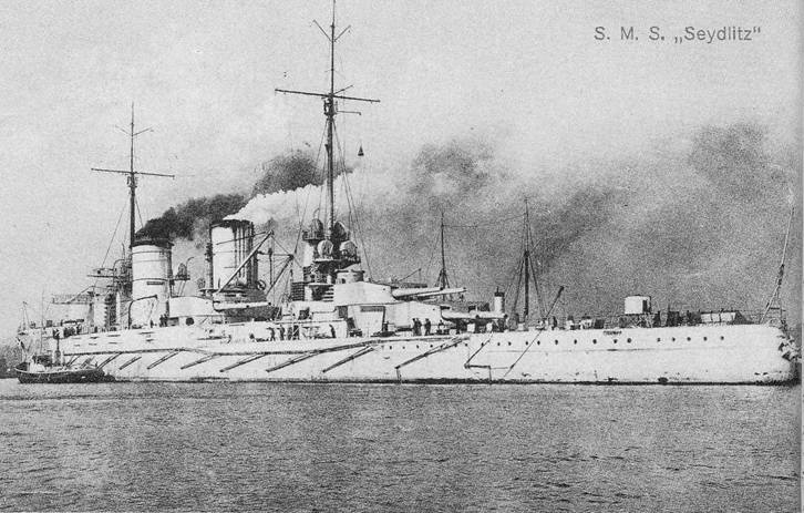 Иллюстрация к книге — Линейные крейсера “Фон дер Танн”, “Мольтке”, “Гебен” и “Зейдлиц”. 1907-1918 гг. [any2fbimgloader148.jpg]