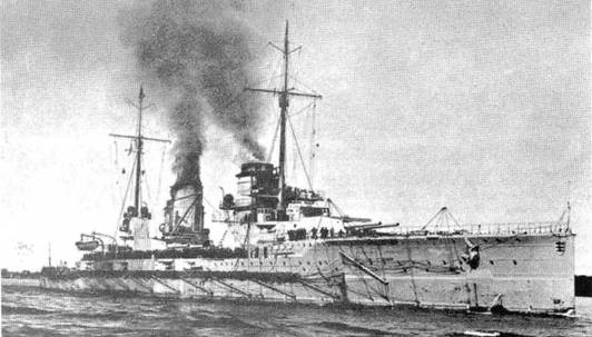 Иллюстрация к книге — Линейные крейсера “Фон дер Танн”, “Мольтке”, “Гебен” и “Зейдлиц”. 1907-1918 гг. [any2fbimgloader150.jpg]