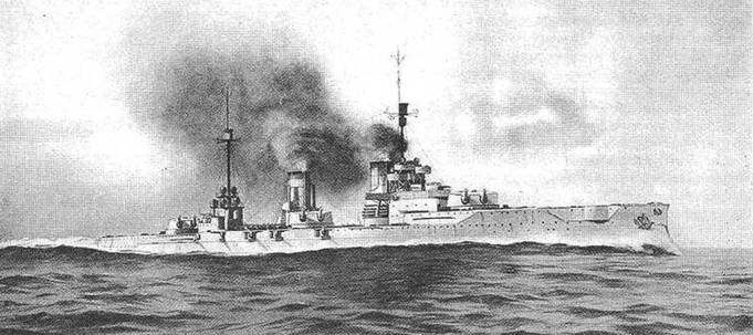 Иллюстрация к книге — Линейные крейсера “Фон дер Танн”, “Мольтке”, “Гебен” и “Зейдлиц”. 1907-1918 гг. [any2fbimgloader7.jpg]