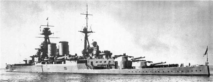 Иллюстрация к книге — Линейные крейсера Англии. Часть IV. 1915-1945 гг. [pic_160.jpg]