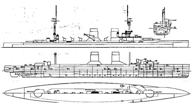 Иллюстрация к книге — Линейные крейсера Германии [pic_104.jpg]