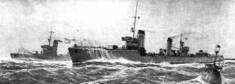 Иллюстрация к книге — Миноносцы и эскортные корабли Германии. 1927-1945 гг. [pic_128.jpg]