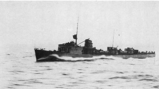 Иллюстрация к книге — Миноносцы и эскортные корабли Германии. 1927-1945 гг. [pic_138.jpg]