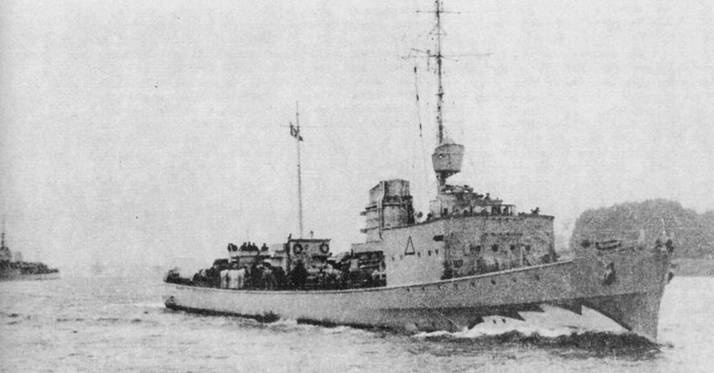 Иллюстрация к книге — Миноносцы и эскортные корабли Германии. 1927-1945 гг. [pic_152.jpg]